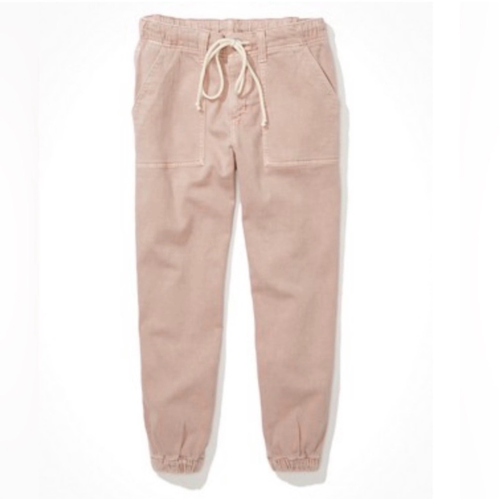American Eagle Outfitters Women’s Dusty Pink Tomgirl Utility Joggers    Size 0